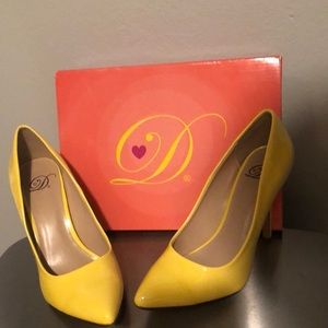 Yellow heels